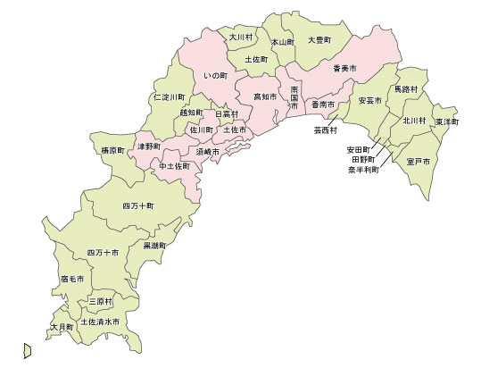 高知地図